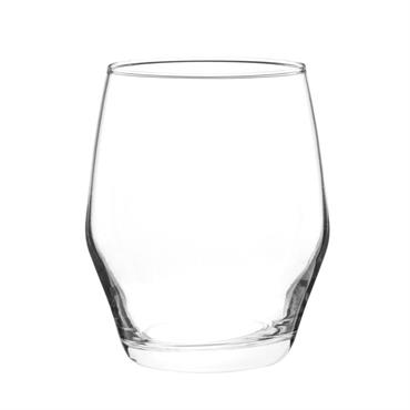 Gobelet en verre transparent