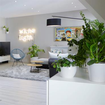 Cette pièce à vivre de 53 m² est au cœur de la vie familiale. Tout y est pensé pour vivre ... Domozoom