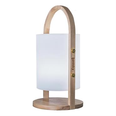 BALADEUSE LED : Woody est une baladeuse sans fil LED blanc chaud / blanc froid avec intensité variable. Cette lampe se distingue par son design moderne et scandinave avec sa ...