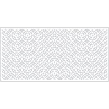 Tapis en vinyl vintage gris 48x98 cm
