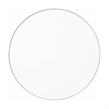 Miroir rond taupe 90 cm Circum - AYTM