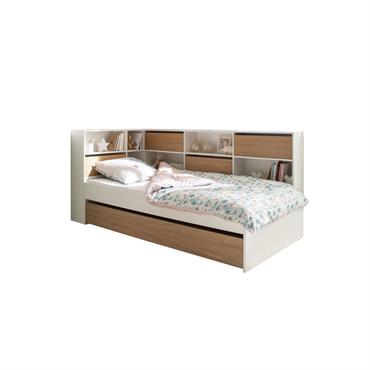 Lit enfant avec rangement MANLY : pratique, ergonomique et écologiqueVous aimeriez trouver un lit enfant avec rangement qui offre non seulement un couchage confortable et solide à votre enfant, mais ...