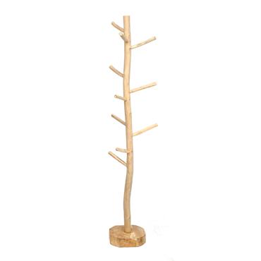 Portemanteau en bois naturel