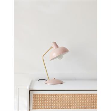 Lampe rétro rose