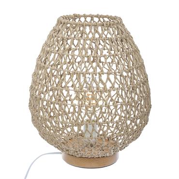 Lampe papier Etel naturel H35
