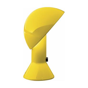 Lampe en résine jaune 22 x 28 cm Elmetto - Martinelli Luce