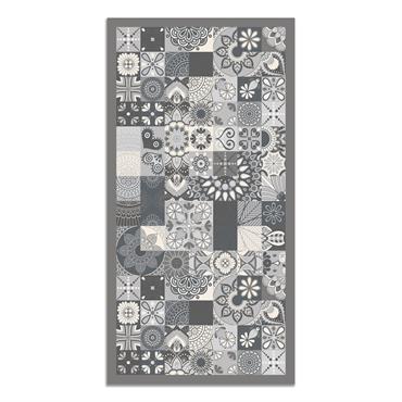 Élevez le style de votre maison avec le tapis vinyle hydraulique, un design qui combine l'élégance classique avec une explosion de couleur. Disponible dans des tons vibrants comme l'orange, le ...