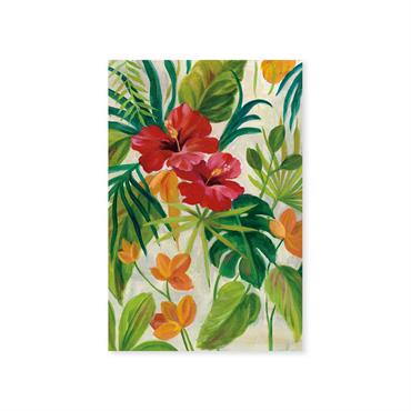 Tableau Jardin tropical imprimé sur toile 60x90 cm
