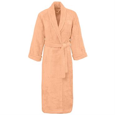 Peignoir col chale coton/modal Rose Thé XL