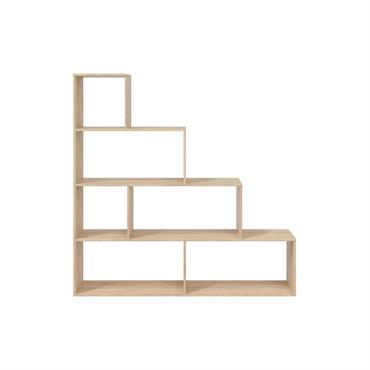 Etagère escalier 7 cases  L145cm x H145cm - Bois