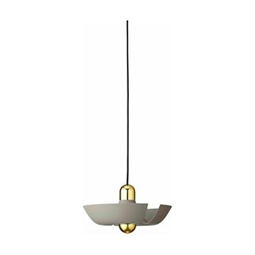 Suspension taupe 30 cm Cycnus - AYTM