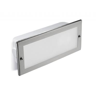 Applique LED Acier inoxydable Gris  23x7x10 CM