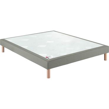 Sommier confort médium chiné naturel 18 cm 120x200