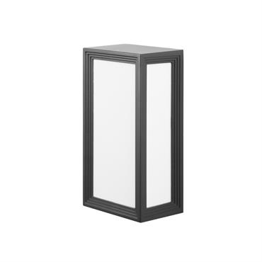 Applique Extérieure Aluminium Gris  28x14x12 CM