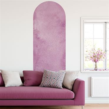 Papier Peint arche rose aquarelle 140x45cm