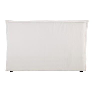 En lin lavé blanc, la housse de tête de lit MORPHÉE complétera la tête de lit MORPHÉE pour créer une ambiance sobre et élégante dans votre chambre.	Alliant modernité et classicisme, ...