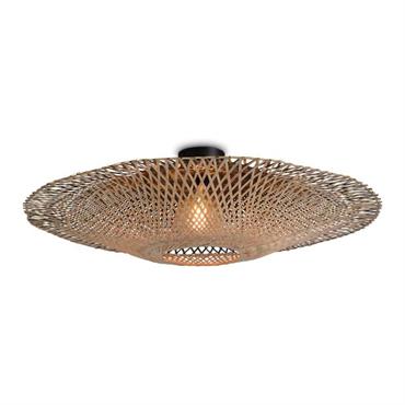 Plafonnier en bambou D87cm