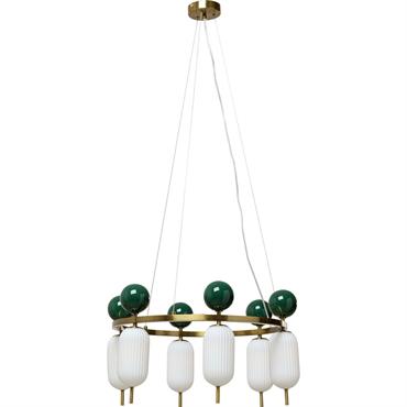 Suspension en verre blanc