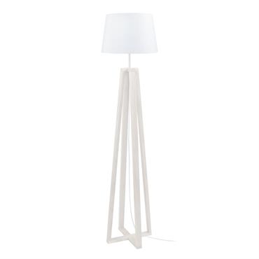 Lampadaire tissu blanc 40  cm