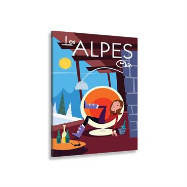 Produit à usages professionnels et particuliers. Toile imprimée 60x90cm agrafée sur un châssis en bois épaisseur 4cm Made In France. Aucun encadrement n’est requis, La tableau est prêt à être ...
