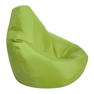 Pouf enfant inclinable vert citron
