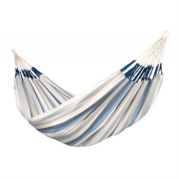 Hamac classique kingsize en tissu bleu clair