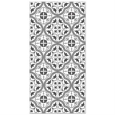 Ajoutez une touche classique à votre maison avec le tapis en vinyle hydraulique floral disponible en gris, marron ou bleu. Disponible en plusieurs tailles et couleurs, ce tapis combine beauté ...
