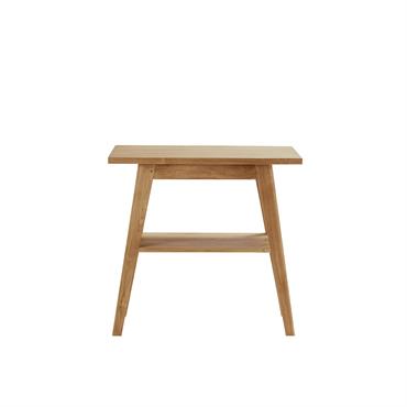 Meuble sous vasque en teck massif 80 cm