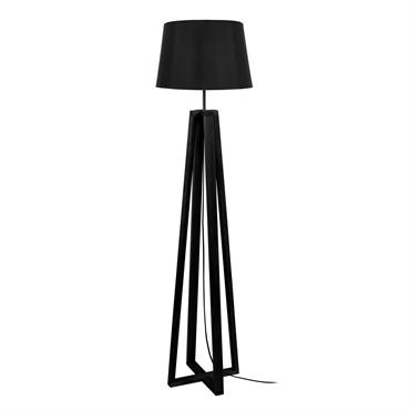 Lampadaire tissu noir 40  cm