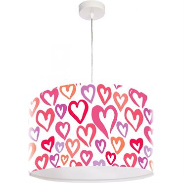 Suspension enfant Tissu Violet