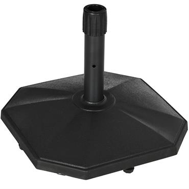 Pied de parasol Ø 46 cm PE noir