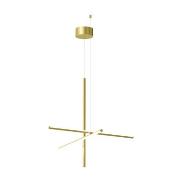Suspension design en acier anodisé champagne s1 Coordinates - Flos