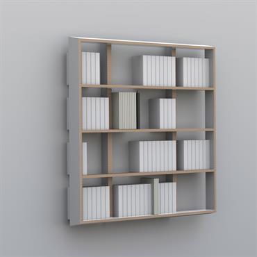 L'étagère murale pour livres Wallbook vous permettra de ranger tous vos livres avec style.
Concevez votre étagère sur mesure et en ... Domozoom