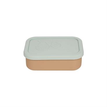 Boîte à déjeuner marron en silicone H5