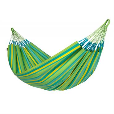 Hamac classique double en tissu vert citron
