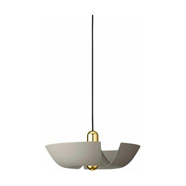 Suspension taupe 45 cm Cycnus - AYTM