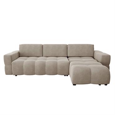 Les courbes design du canapé convertible Gabriel en feront la pièce maîtresse de votre salon. Spacieux et tendance, il vous apportera le confort absolu d'un couchage supplémentaire et le look ...