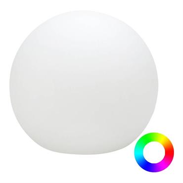 Lampe baladeuse d'extérieur rgb solaire rechargeable diamètre 40cm bla