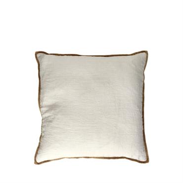 Coussin en lin 45x45cm - Camel