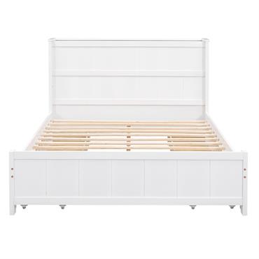 Avec son aspect blanc immaculé, ce lit ajoutera une touche d'éclat à votre chambre. Le blanc, qui représente la fraîcheur, l'élégance et la noblesse, confère à votre chambre une atmosphère ...