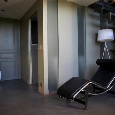 Création d'une chambre parentale conçue comme un duplex  Domozoom