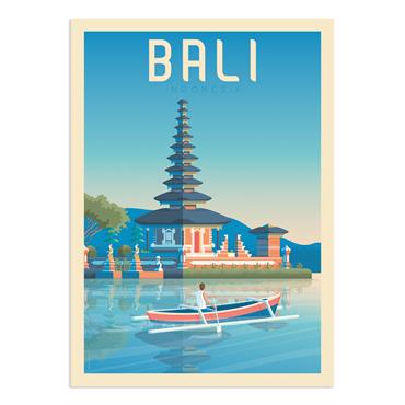 Affiche Bali  30x40 cm