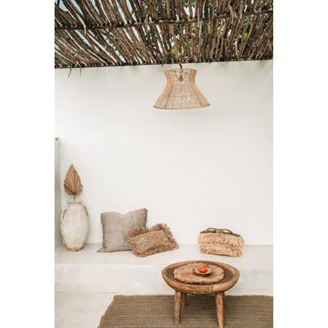 Abat-jour en rotin naturel