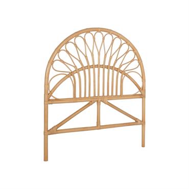 Tête de lit exotique rotin pour enfant