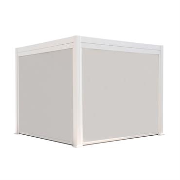 Pergola bioclimatique aluminium 3x3m