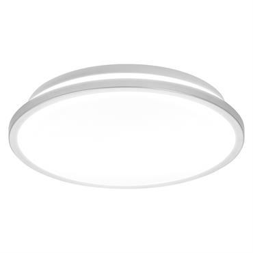 Plafonnier en aluminium gris