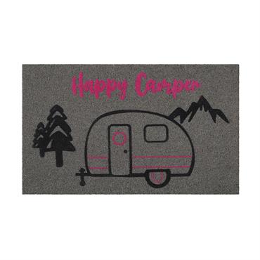Apportez l'aventure chez vous avec notre paillasson en coco au design de camping-car. Durable et résistant, il capture la saleté et reste fermement en place grâce à son revêtement antidérapant. ...
