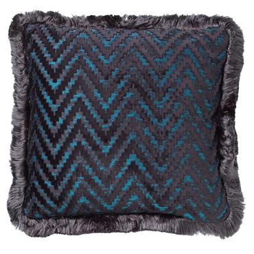 Coussin BERNARD - Bleu  45x45 cm - Design