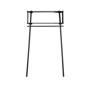 Rangement en bois noir Töjbox - Woud