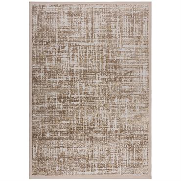 Ajoutez une touche de couleur et d'élégance à votre espace avec le tapis de salon moderne ECHO. Fabriqué en polypropylène durable, ce tapis présente un design géométrique tendance et ses ...